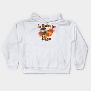 pumpkin spice Kids Hoodie